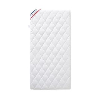 P'tit Lit Matelas Bébé Climatisé - 60x120x10 Cm - Reversible - Déhoussable - Anti Acarien - Fabrication Française