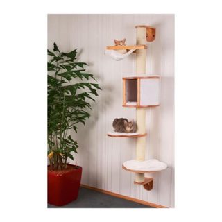 Kerbl Arbre à chats mural Dolomit 168 cm Blanc 81500