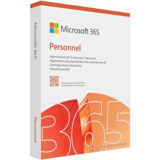 Microsoft 365 Personnel | 12 mois | 1 utilisateur | Applications Office avec IA | 1To de Stockage OneDrive