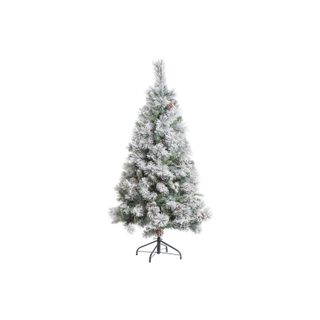 Sapin de Noël Enneigé  Minnesota  210cm Blanc