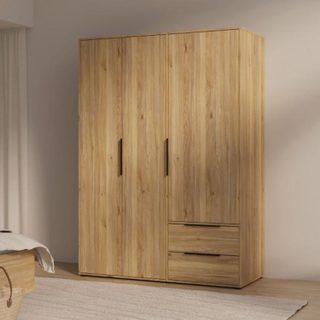 Forte Armoire 3 portes ORKNEY OKYS831-D108 chene L144.4 x P59 x H200.1 cm