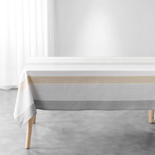 Nappe de table imprimée  iliade  140x240cm gris