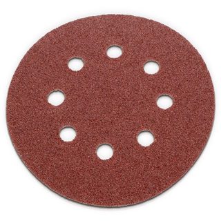 Lot de 5 disques auto-aggripants - grain 40 - Ø 125 mm