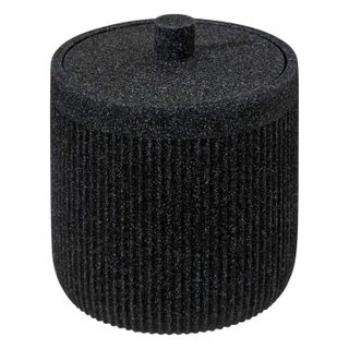 Pot à Coton Design  Onyx  9cm Gris Ardoise