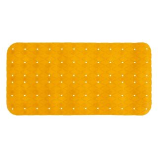 Fond de Bain PVC  Diamond  39x69cm Jaune