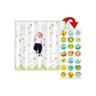 Chicco Tapis D'éveil Maxi 2 En 1 Xxl Mousse Réversible 200x180 Cm