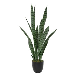 Plante Artificielle Sansevieria  Toby  90cm Vert