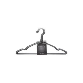 Lot de 10 Cintres en Métal 40cm Gris