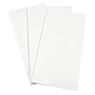 Lot de 6 Feuilles Papier de Soie  Cadeau  50x70cm Blanc