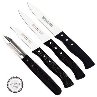 Coffret de 3 couteaux et un éplucheur - 00087V