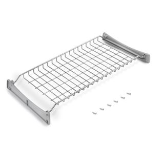 Coulisses pour table escamotable Coktail Reverse H35- Inox brossé - Aluminium