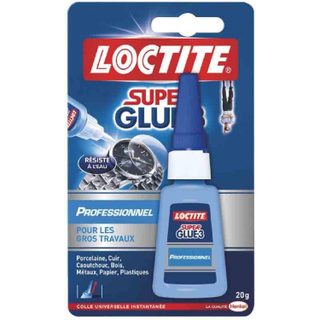 Loctite Colle liquide extra-forte Super Glue 3 Professionnel - Flacon 20g