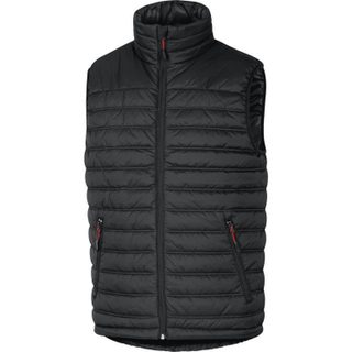 Gilet doudoune sans manche en polyamide ripstop enduit PU noir rouge TXL DELTA PLUS GDOONNRXG