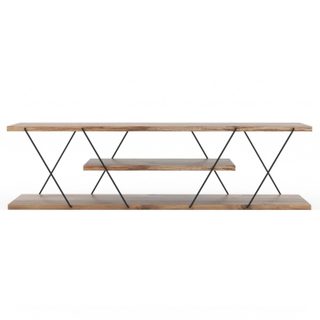 Meuble tv design avec étagère HAMAR