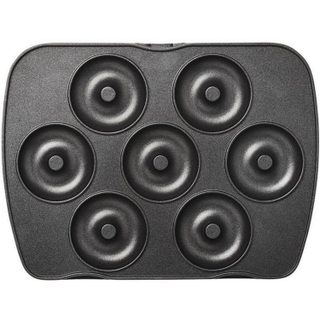 Paire de plaques pour 7 mini-donuts pour gaufrier premium - 010822