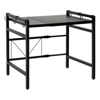 Étagère Extensible Micro-Ondes  Black Edition  41-60cm Noir