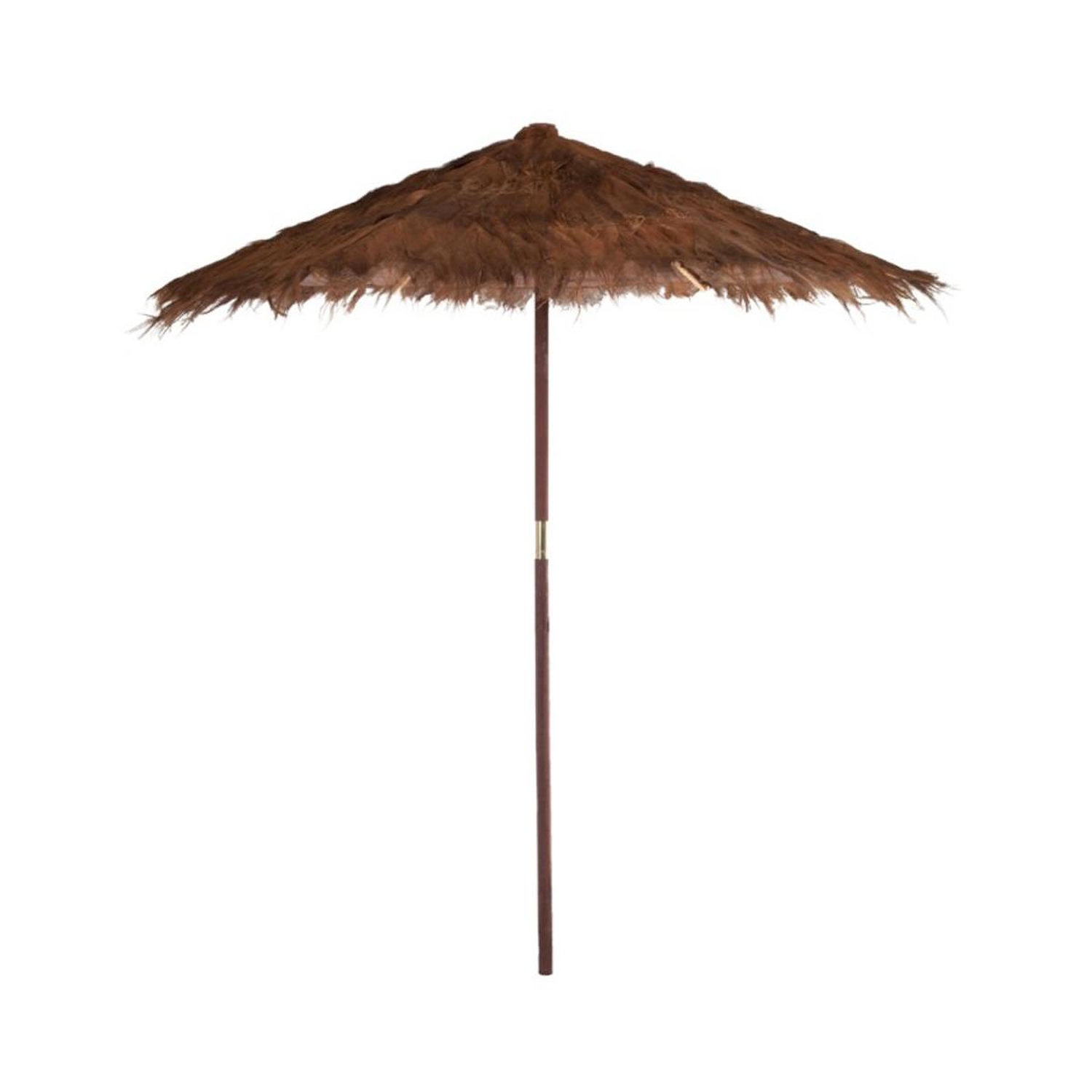 Parasol en Bois  Cocotier  250cm Marron