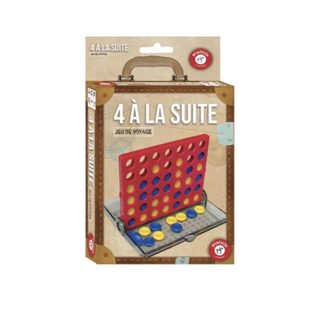 Piatnik Jeu De Stratégie 4 À La Suite Version Voyage 28 Cm Multicolor Autres