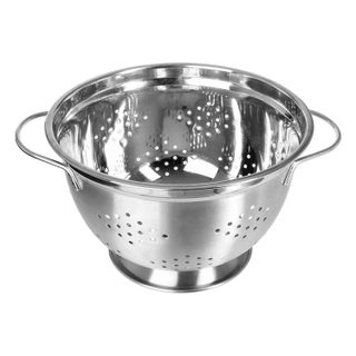 Passoire en Inox  Sur Pied  25cm Argent