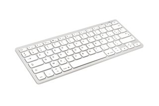 Clavier Bluestork sans fil pour Ipad et Mac - Slim et compact - Blanc