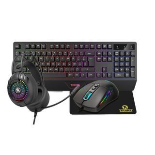AKUMA COMBO GAMING SENTAI C01 4 EN 1 CLAVIER SOURIS CASQUE TAPIS