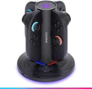 Oniverse Support de charge 4 Joycons Noir pour Nintendo Switch 2