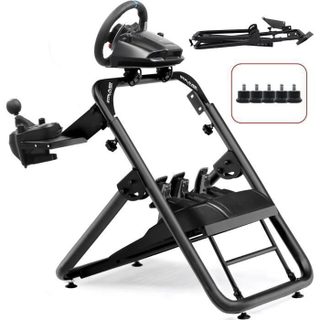 Support universel de volant GTPLAYER G920 G29 - Acier - Noir - 54x67x80 cm