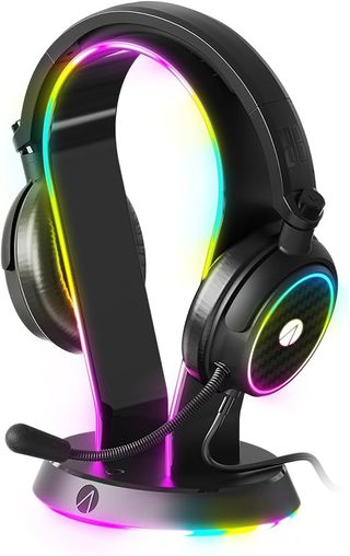 STEALTH LIGHT UP HEADSET & STAND BUNDLE (SUPPORT 2 EN 1 CASQUE)