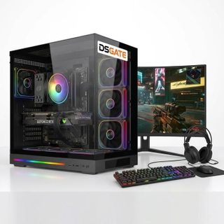 Pack gamer DSGate Cloud Digital - Intel Core i5-14400F - RTX 5060 Ti 8 Go - 16 Go DDR4 - SSD 1 To + Écran 24,5'' + Combo