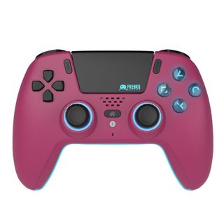 Manette Bluetooth à LED Trade Invaders - Pour Sony Playstation 5 - Cherry Red