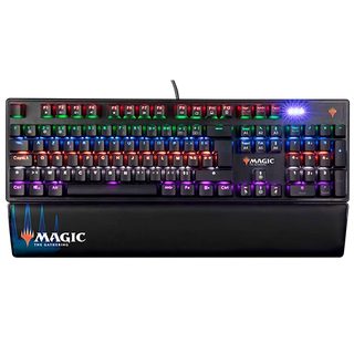 Clavier mécanique Konix - Magic the Gathering - Noir et bleu
