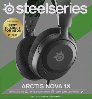 Casque gaming filaire Steelseries - Arctis Nova 1X - Pour MAC/PC/Microsoft Xbox/Nintendo Switch/Sony PlayStation - Noir