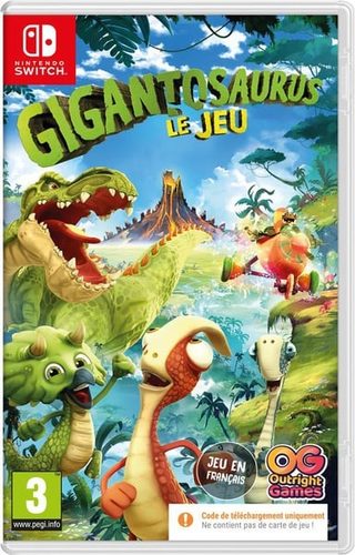 Gigantosaurus : Le jeu (Code in a Box) - Switch