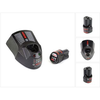 Bosch - Basis Set 12 v - 1x Batterie gba 12 v 3,0 Ah + Chargeur gal 1230 cv