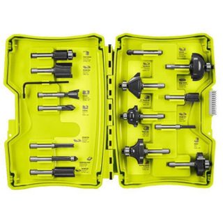 Ryobi - Coffret 15 fraises panachées queue de diamètre 6mm RAKRBS15