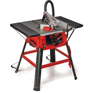 Einhell - Scie circulaire sur table tc-ts 2025/2 u (2 000 w, dispositif de réglage hauteur/inclinaison de la lame de scie, butée parallèle, butée d'angle +/- 60°, rallonges latérales)