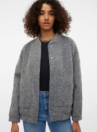 Vêtements Vero Moda VMAMBER ELITE BOMBER JACKET NOOS pour Femme