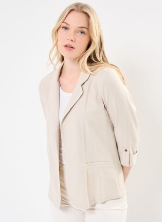 Vêtements Vero Moda VMJESMILO 3/4 LOOSE BLAZER WVN GA NOOS pour Femme