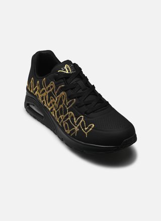 Baskets Skechers Uno - Golden Heart Goldcrown pour Femme