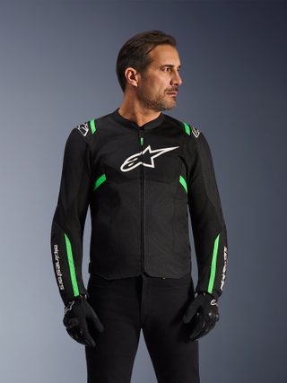 Alpinestars Veste T-SPS Air V2 Black Fluo Green