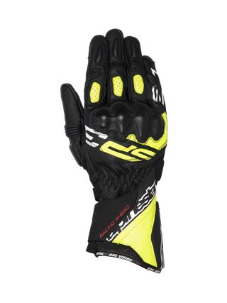 Alpinestars Gants SP-3 Black Yellow Fluo White, Taille: XL