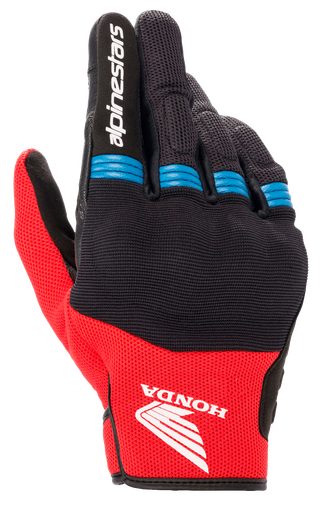 Alpinestars Gants Honda Copper Black Bright Red Blue, Taille: XXL