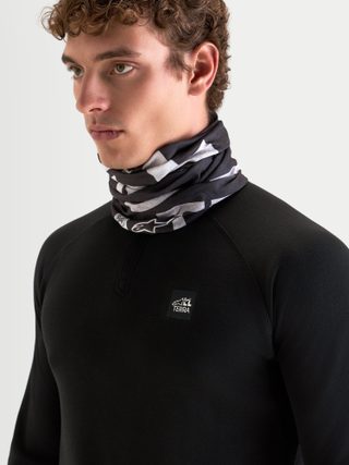 Alpinestars Cache-Cou BUFF® Peaks PrimaLoft® Black Gray, Taille: One Size