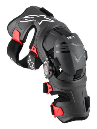 Alpinestars Genouillères Rk-7 Plasma Blck Red
