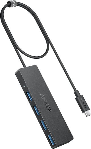 Anker Hub USB-C (3 ports USB 3.0, OTG, câble 20 cm) 60cm