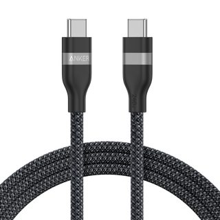 Câble Anker USB-C vers USB-C (240 W, upcyclé et tressé) 180 cm / Noir