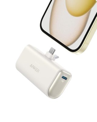 Anker Nano PowerBank (22,5 W, connecteur USB-C intégré) Shell White