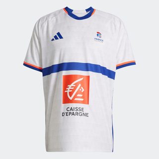 adidas Maillot handball équipe de France masculine coupe maillot officiel 2025 pour homme