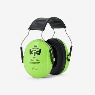 3M Casque de Protection Auditive PELTOR Kid Vert SNR 27 dB pour garçon