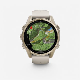 Montre connectée AMOLED Soft Gold 43mm Fēnix 8